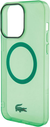 Lacoste Back Cover Πλαστικό Πράσινο (iPhone 15 Pro Max)