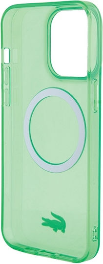 Lacoste Back Cover Πλαστικό Πράσινο (iPhone 15 Pro Max)