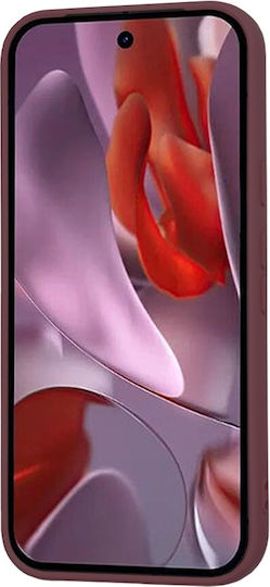 Techsuit Softflex Umschlag Rückseite Silikon Rot (Google Pixel 9a - Techsuit)