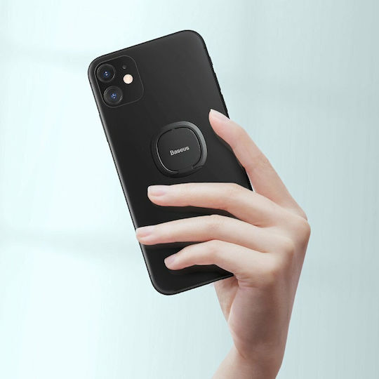 Baseus Ultra-thin Ring Holder Κινητού σε Γκρι χρώμα