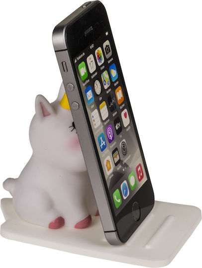 Out of the Blue Desk Stand for Mobile in Brown Color