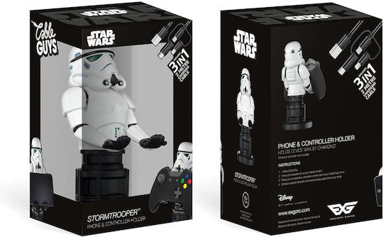 Exquisite Gaming Cable Guys Schreibtischständer Für Handy Star Wars Empires Elite Stormtrooper