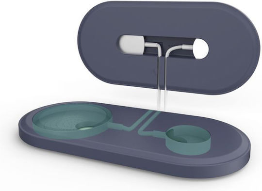 AHAstyle PT135 MagSafe Charging Stand in Blue color