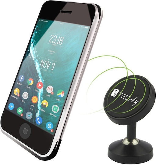 Techly Βάση Γραφείου για Κινητό σε Μαύρο χρώμα I-SMART-UNI7