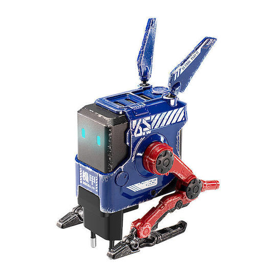 GravaStar Βάση Φόρτισης GaN με Θύρα USB-A και 2 Θύρες USB-C 65W Power Delivery War-Damaged Blaze Blue (Alpha65)