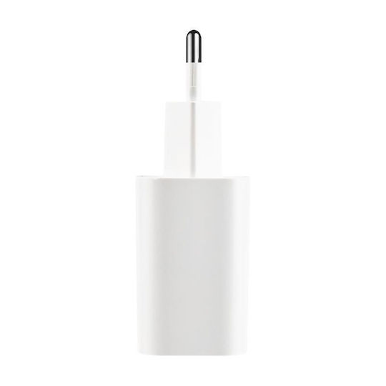 Maxlife Charger Without Cable with USB-A Port and USB-C Port 20W Power Delivery Whites (MXTC-06W)