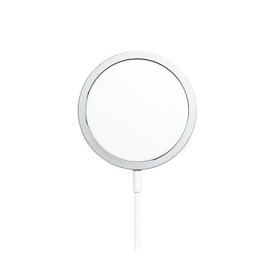 Wiwu Ασύρματος Φορτιστής (Qi Pad) 15W Ασημί (Wi-W009)