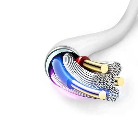 Dudao Încărcător Fără Cablu cu Port USB-A 18W Albς (A20EU)