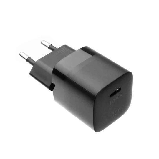 Fixed Wireless Charger with USB-C Port 30W Power Delivery Black