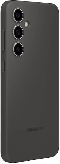 Samsung Back Cover Silicone Black (Galaxy S24 FE)