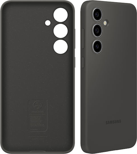 Samsung Back Cover Silicone Black (Galaxy S24 FE)
