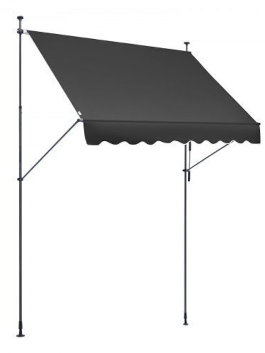 Vevor Terrace Wall Tent Black 1.5x1.2cm