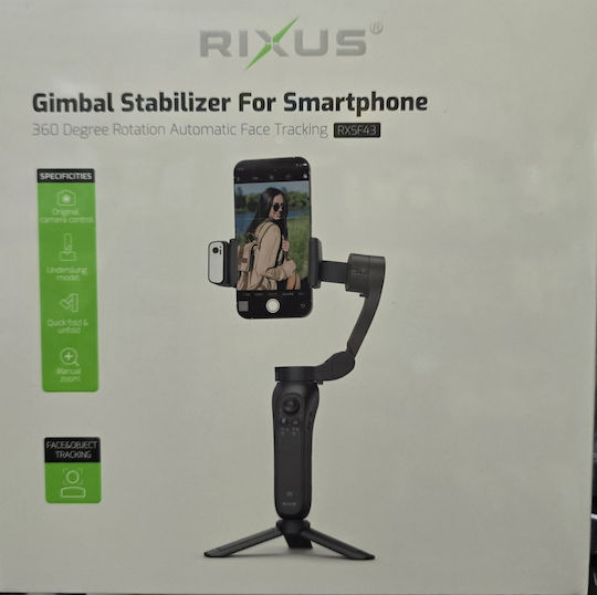 Rixus RXSF43 Gimbal Κινητού Μαύρο