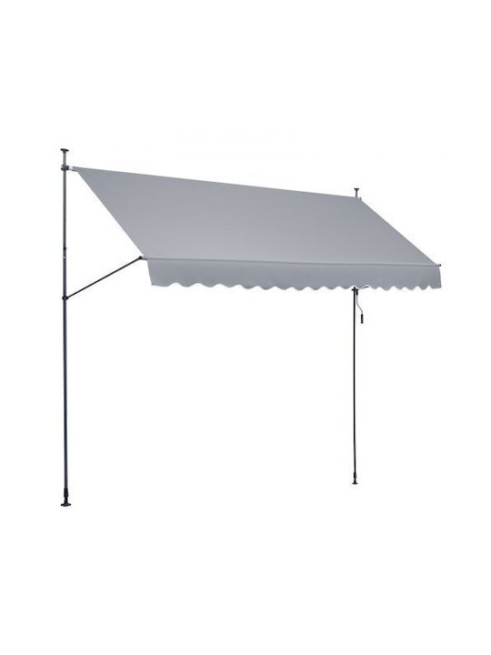 Vevor Zelt Terrasse Gray 4x1.2m