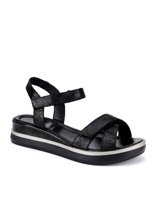 Sandale casual damă în Culoare Negru