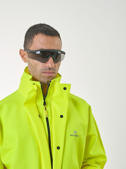 Anorak Work Jacket Reflective Yellow