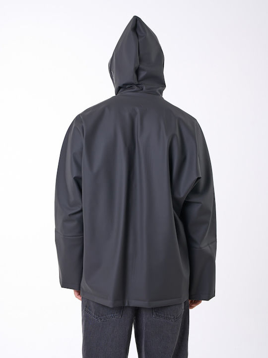 Anorak Αδιάβροχο Σακάκι Strutter Flex Long-μαύρο