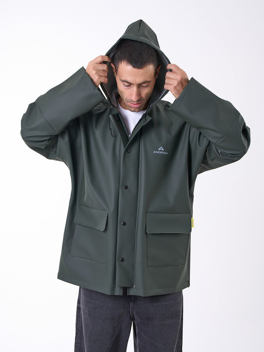 Anorak Αδιάβροχο Σακάκι Strutter Flex Long-λαδί
