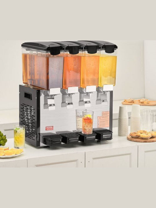 Vevor Διανεμητής Κρύων Ροφημάτων 4x10lt