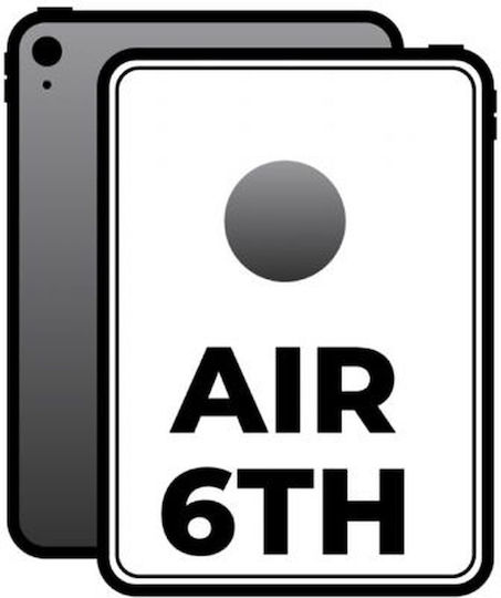 Apple iPad Air 2024 13Inches (8GB/128GB) Space Gray