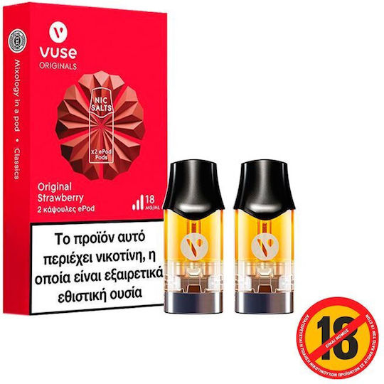 Vuse ePod Original Strawberry Doză preumplută 1.9ml 2buc