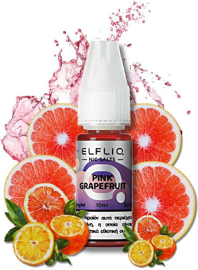 Elfliq Lichid de Reumplere Gata Nic Salts cu Aromă de Fructat 20mg 10ml Pink Grapefruit