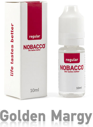 Nobacco Ready-to-use E-Liquid Golden Margy with Sweet / Smoking Flavor 18mg 10ml
