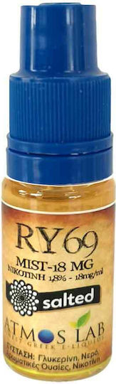Atmoslab Ready-to-use E-Liquid Ry69 Balance with Sweet / Smoking Flavor 18mg 10ml