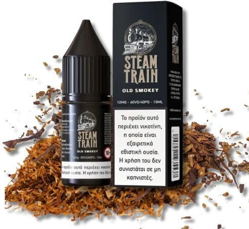 Steam Train Έτοιμο Υγρό Αναπλήρωσης με Καπνική Γεύση 9mg 10ml
