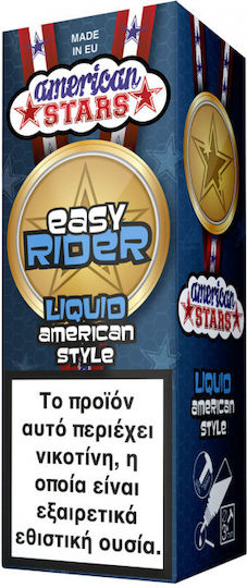 American Stars Έτοιμο Υγρό Αναπλήρωσης Easy Rider 6mg 10ml
