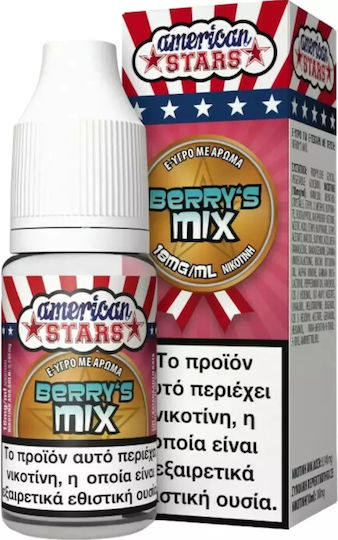 American Stars Έτοιμο Υγρό Αναπλήρωσης Berry Mix 6mg 10ml