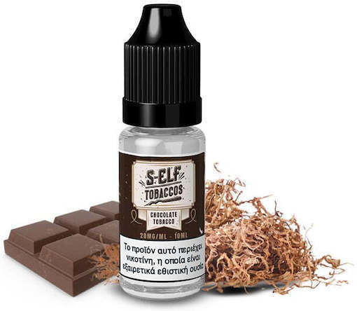 S-elf Juice Lichid de Reumplere Gata Chocolate Tobacco cu Aromă de Fumat / Dulce 20mg 10ml