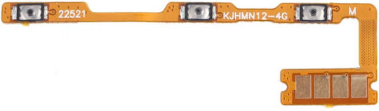 Καλωδιοταινία με Πλήκτρα Έντασης για Xiaomi Redmi Note 12 4G