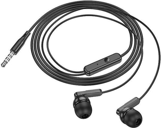 Hoco M121 In-ear Handsfree Headphones with Connector 3.5mm Black