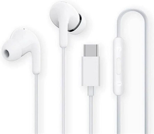 Xiaomi BHR8931GL In-ear Handsfree Headphones with Connector USB-C White