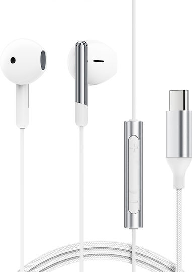 Acefast L3 Безжични Стерео с жак USB-C Бял