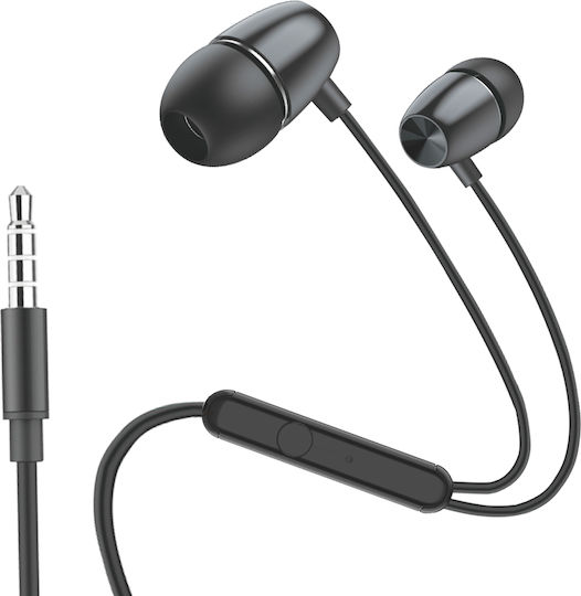 Leewello EJ-031 In-Ear Freihändig Kopfhörer mit Stecker USB-C Schwarz