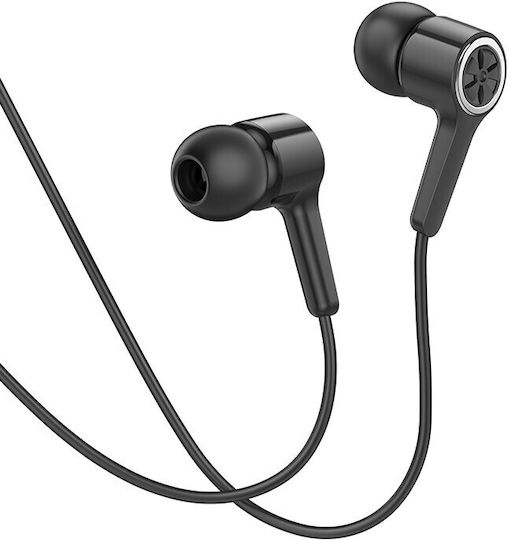 Hoco M104 In-ear Handsfree Ακουστικά με Βύσμα 3.5mm Μαύρο