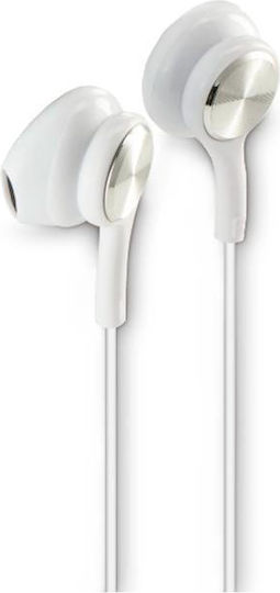 HAMA Ocean Ii În ureche Handsfree cu două căști cu mufă 3.5mm Alb