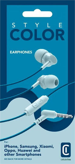 Cellular Line AUINEARSMART В ушите Безжични с щекер 3.5mm Син