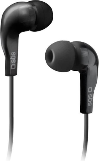 SBS Studio Mix 10 În ureche Handsfree cu Mufă 3.5mm Negru