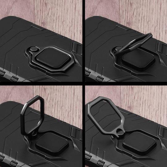 Techsuit Back Cover Σιλικόνης Μαύρο (Xiaomi Poco F6)