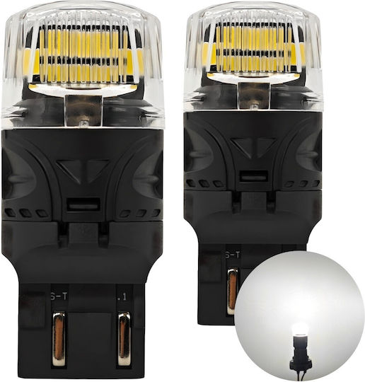 W21/5w Led Bulb 7443 12v Canbus 1800lm White