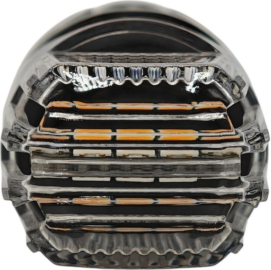 Bec LED W21w 7440 12v 1800lm Canbus Portocaliu