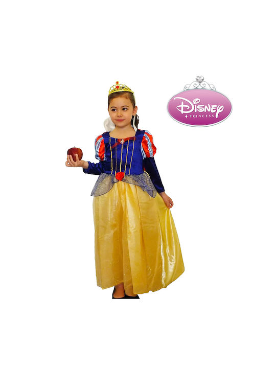 Kids Carnival Costume Snow White Crystal