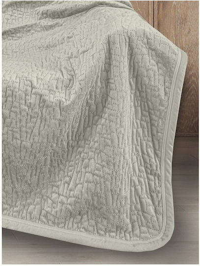Guy Laroche Bolzano Decke 130x170cm Khaki Samt