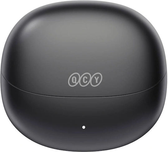 QCY Melobuds Pro HT08 Bluetooth Handsfree Ακουστικά με Αντοχή στον Ιδρώτα και Θήκη Φόρτισης Μαύρα