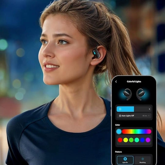 Soundcore by Anker V20i Open Ear Bluetooth Handsfree Earphones with Sweat Resistance and Charging Case Black