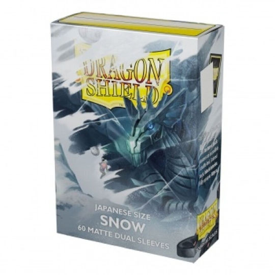 Dragon Shield Game Accessory Japanese Small Size - Matte Dual Snow Sleeves