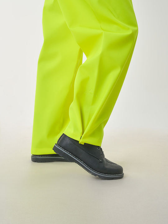 Pantaloni Anorak Impermeabili Way Fluo Galben